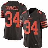 Nike Men & Women & Youth Browns 34 Isaiah Crowell Brown Color Rush Limited Jersey,baseball caps,new era cap wholesale,wholesale hats